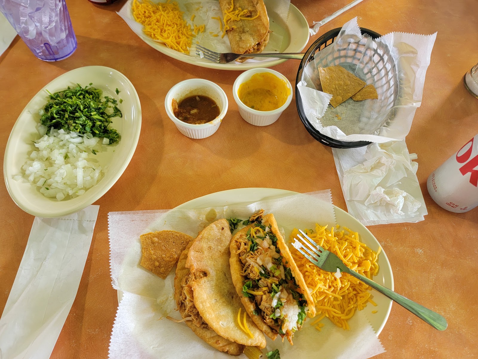 Fresh Mexican dishes served at El Tequila