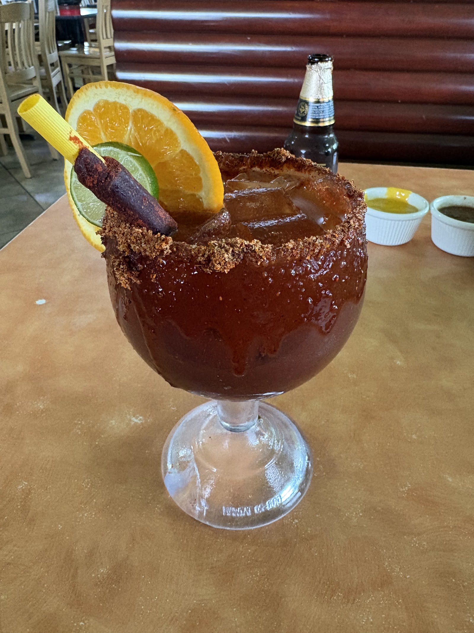 Dish served at El Tequila restaurant